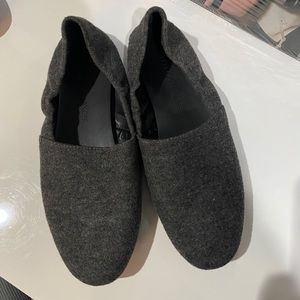 Size 8.5 Rebecca minkoff grey soft loafers